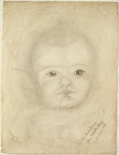 El padre de Michael Ende, Edgar, era Pintor. Así lo retrató en 01930.